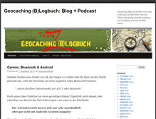 Tablet Screenshot of geocaching-blogbuch.de